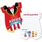 Big Dot of Happiness Carnival - Step Right Up Circus - Baby Bodysuit Wish Card Carnival Baby Shower Activities - Shaped Advice Cards Game - Set of 20